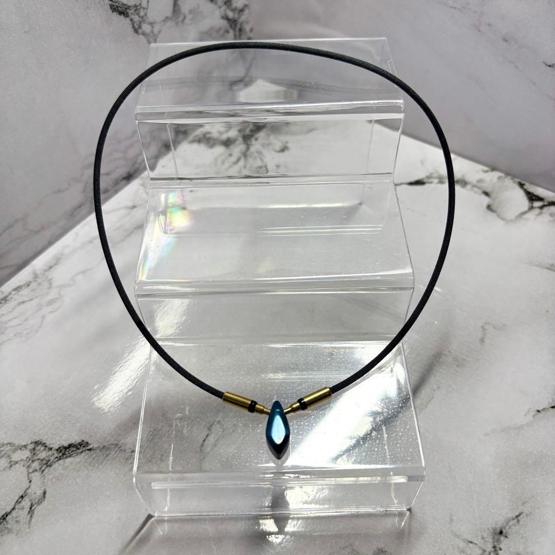 ファイテン】ネックレス RAKUWAネック メタックス ティアドロップ