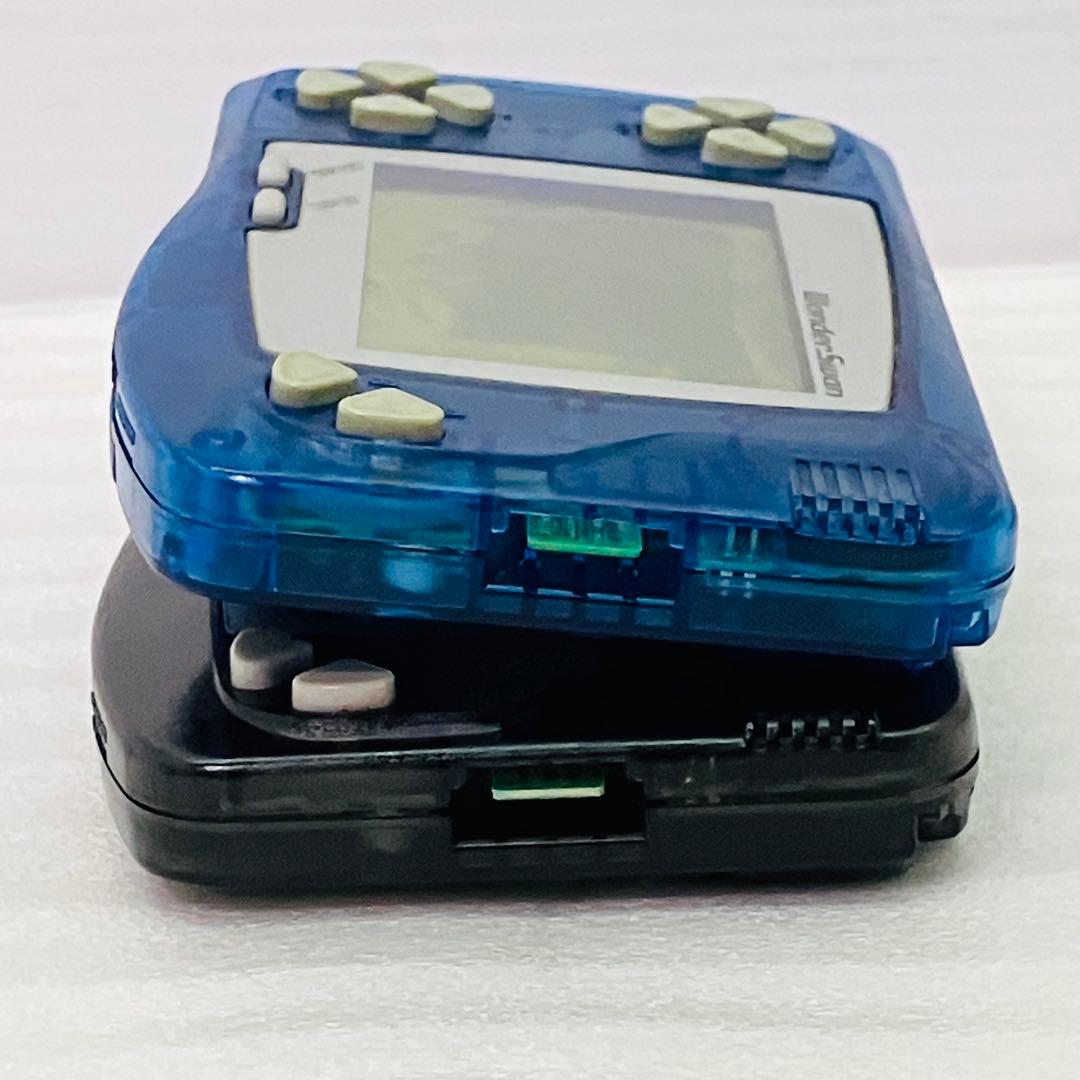 ジャンク 初代 ワンダースワンハード ワンダースワン本体 スケルトン 2