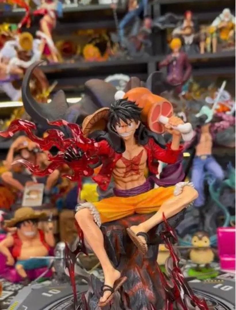 ワンピース ルフィ【 流桜】ガレージキット フィギュア 1/8 POP サイズ