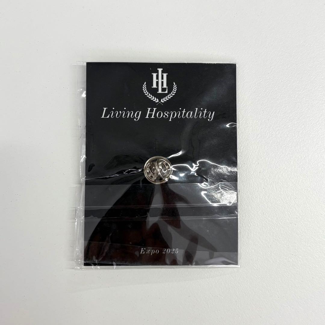 万博 Living Hospitalit ピンバッジ アメリカ館 ハンバーガー - メルカリ