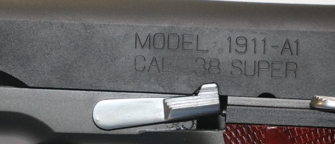 HW樹脂製モデルガン スプリングフィールドハイ・キャパ38スーパーSPG