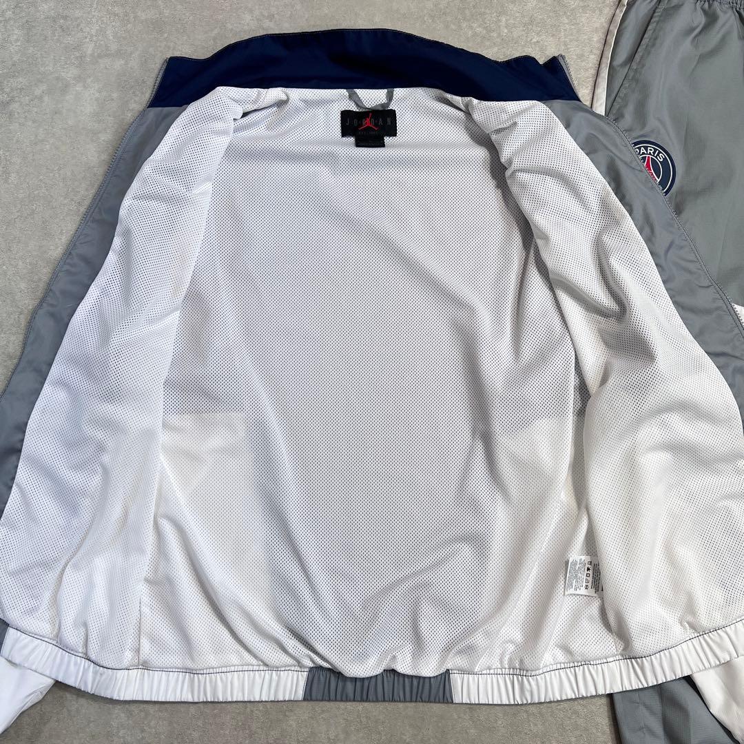 JORDAN×PSG ナイロンジャージセットアップ 22SS グレー M - メルカリ