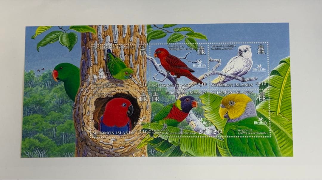 ラタトスク様リクエスト 海外切手バヌアツ、フィジー、ソロモン諸島他