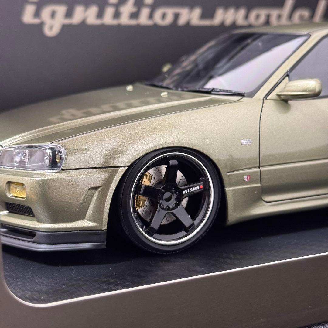 イグニッションモデル1/18ER34スカイライン25GTTurbo IG1582 - メルカリ