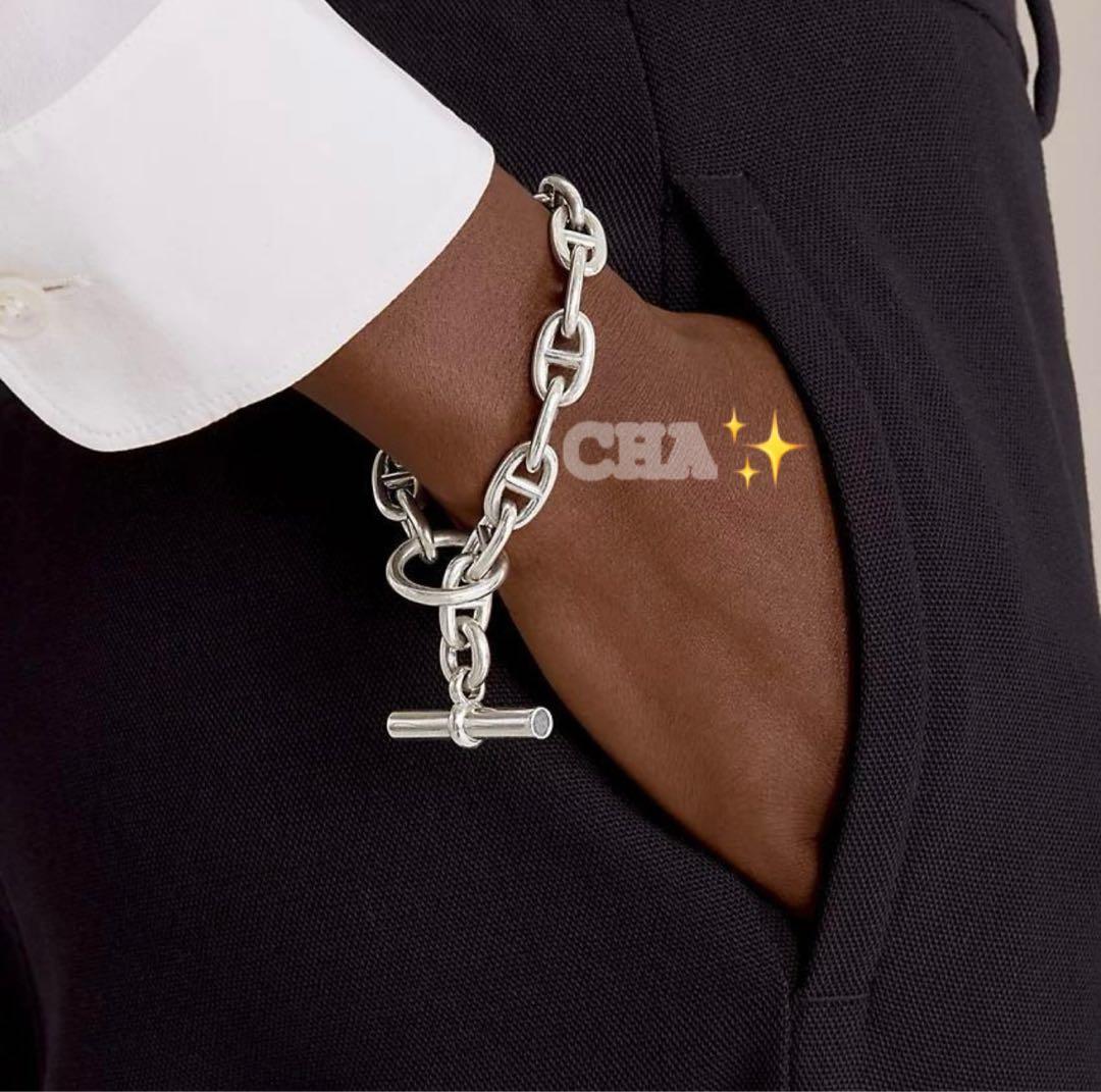 GM13【新品 国内エルメス購入】1番人気サイズ シェーヌダンクル - メルカリ