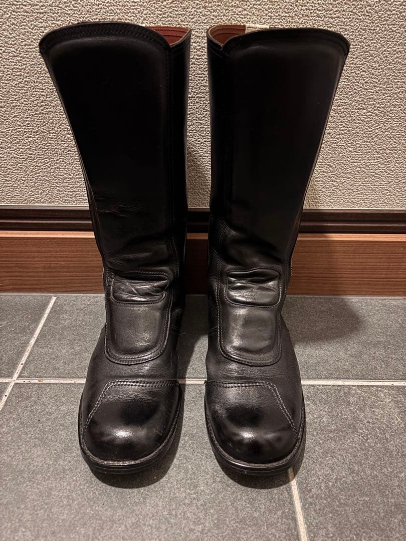 バイク用 ブーツ 白バイ 乗車靴 元白バイ隊員が教える、おすすめアイテム】実は一般購入可能！白バイ