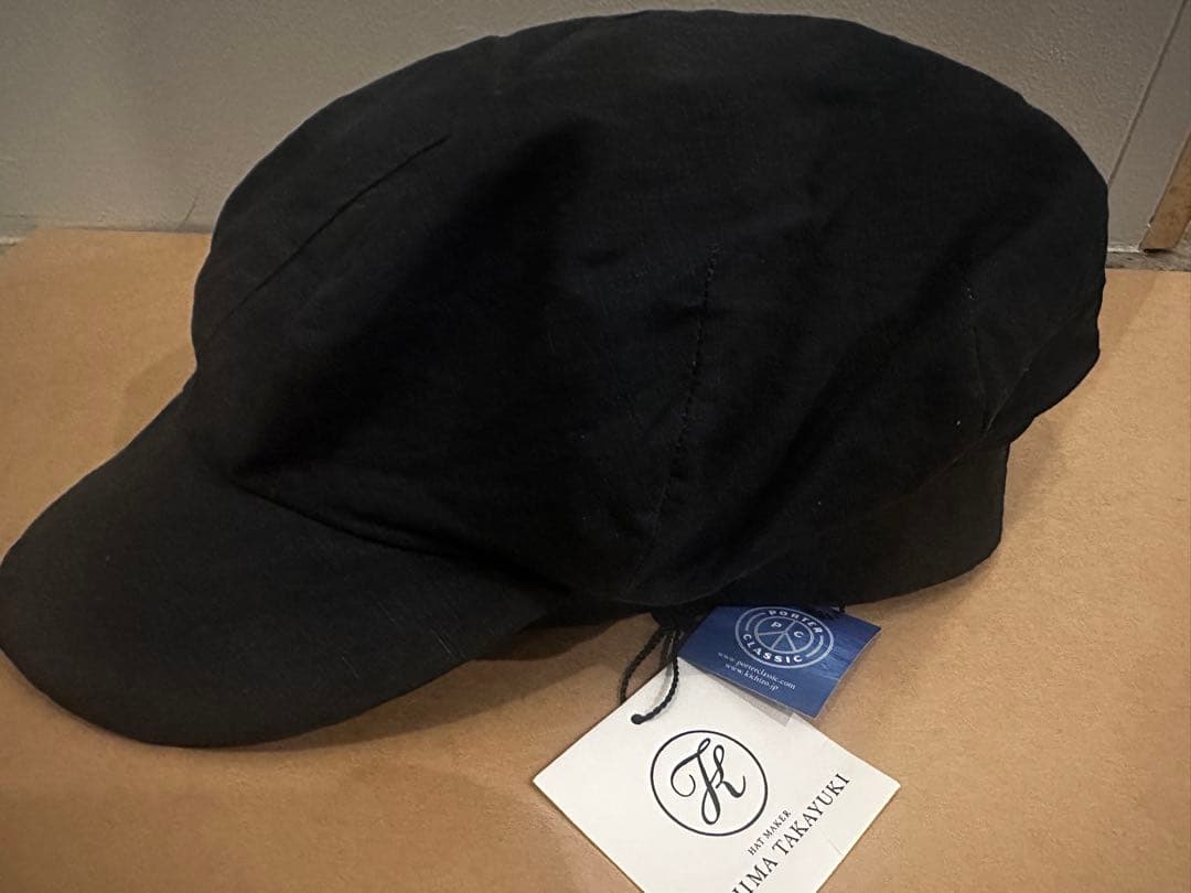 新品POTER CLASSIC ✖︎ KIJIMA TAKAYUKI キャスケット KIJIMA TAKAYUKI キジマタカユキ ウールメルトン キャスケット