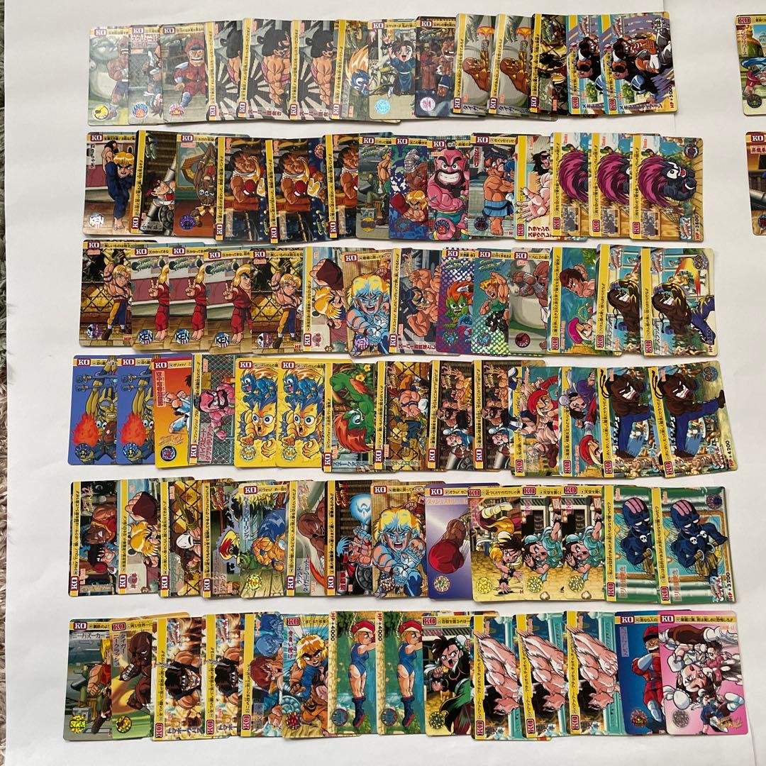 ストリートファイターⅡカードダス 104枚セット - メルカリ