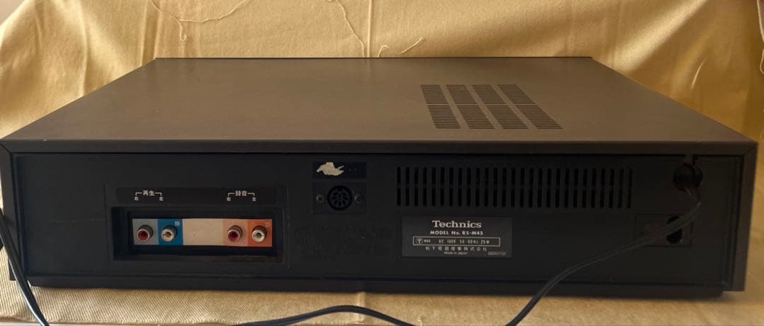 Technics テクニクス カセットデッキ 《 RS-M45 》ジャンク品