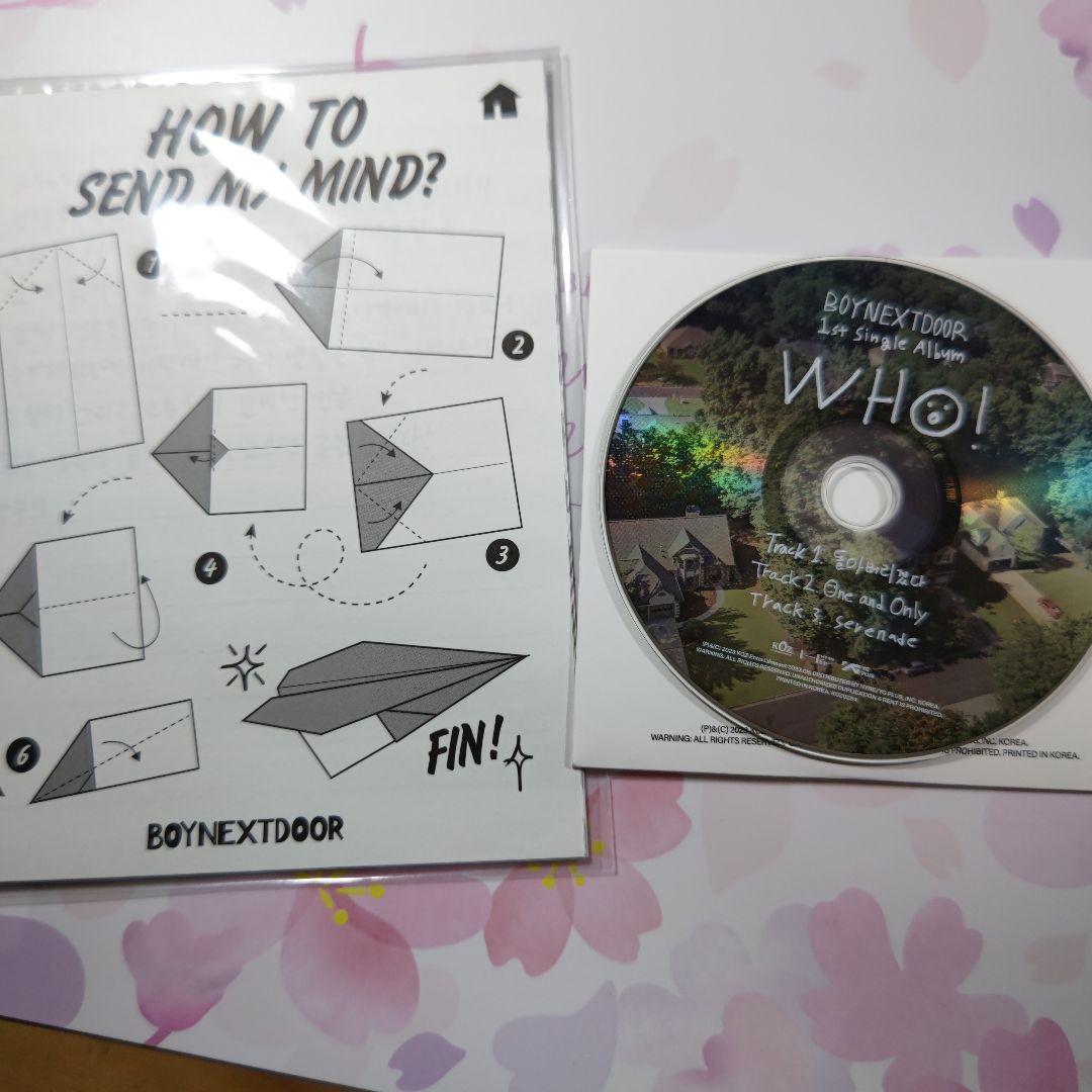 BOY NEXT DOOR プロモアルバム 非売品 サイン入り WHO！ レア - メルカリ