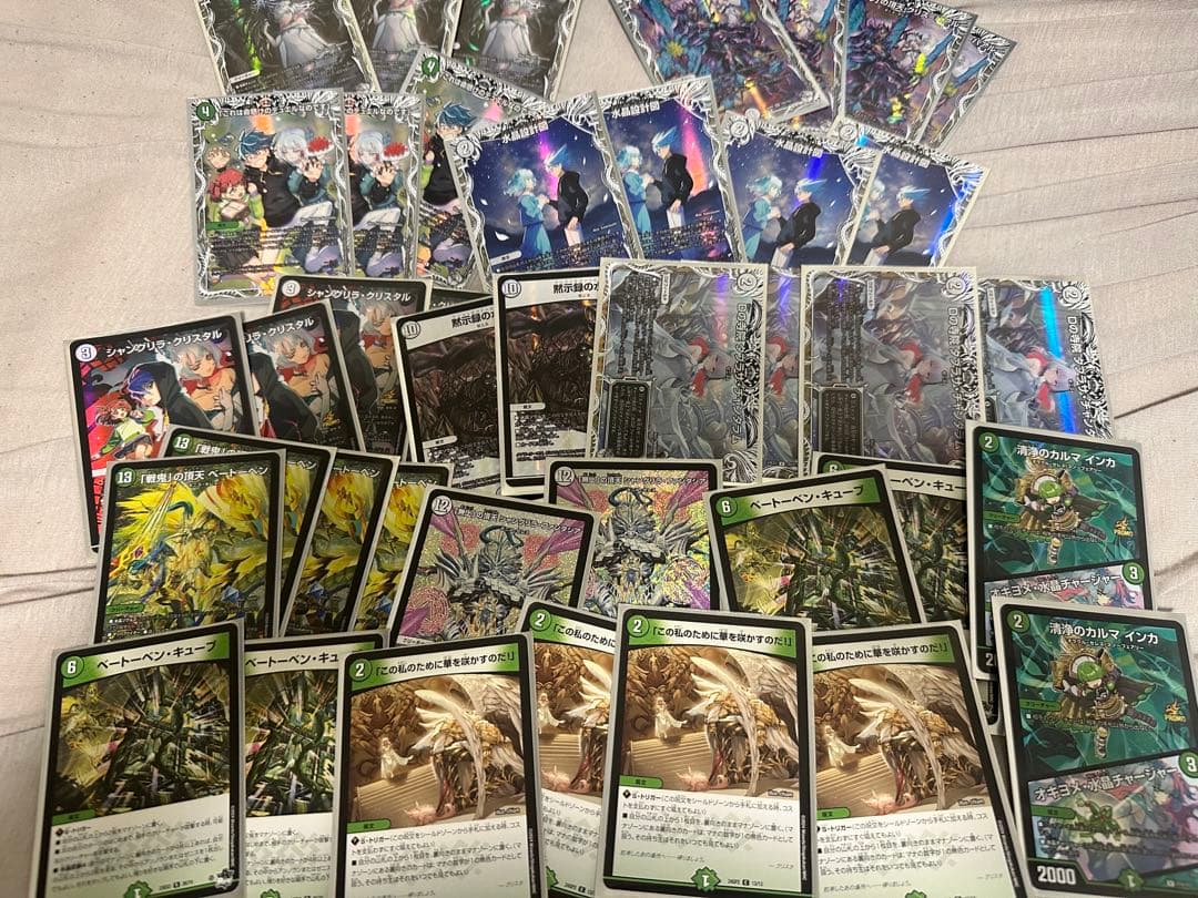 白緑ゼニスデッキ キャラトレジャー プロモ デュエマ 白緑ゼニス 零緑ゼニス ゼニス デッキ - メルカリ