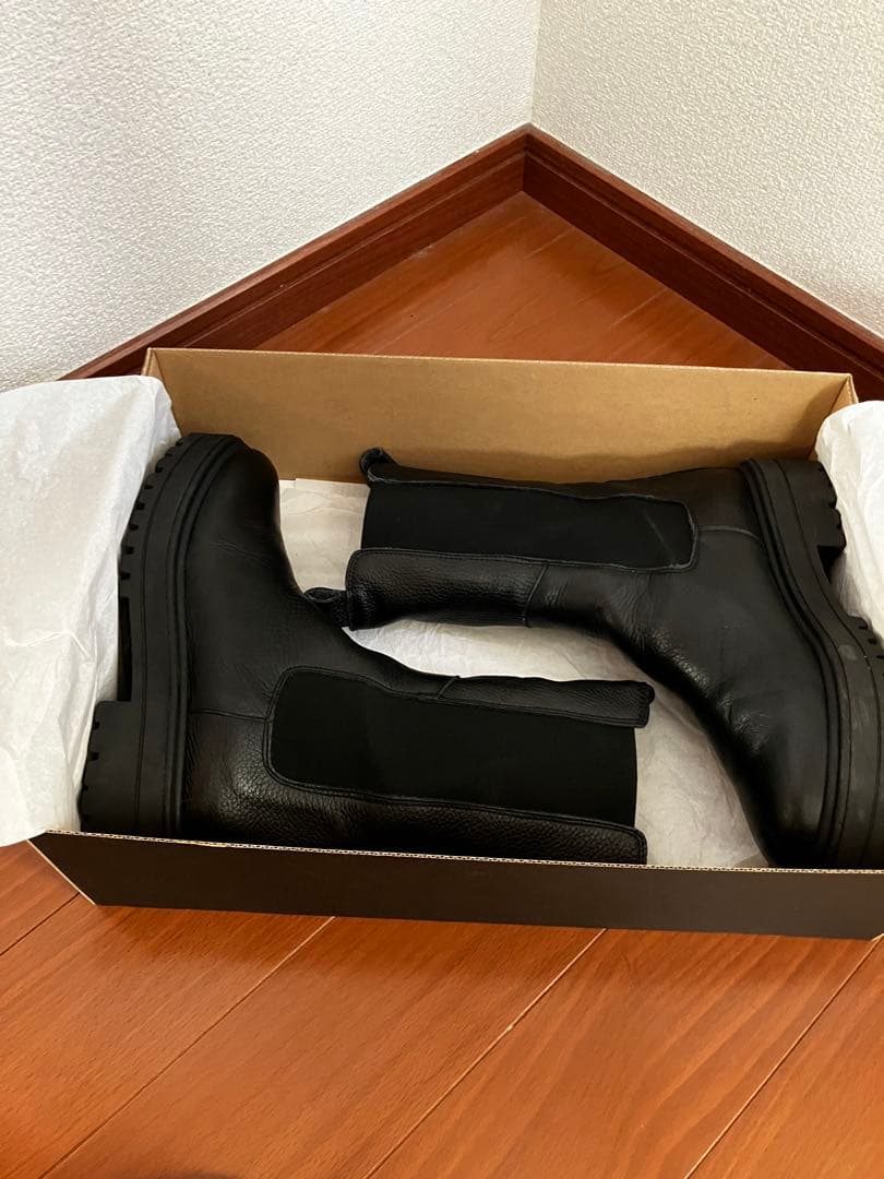 CARMEN SALAS 】サイドゴアブーツ 39 黒