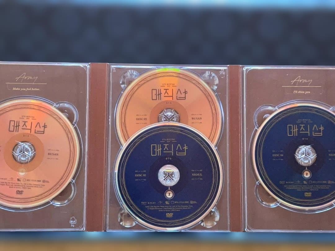 BTS 5th MUSTER MAGIC SHOP DVD - メルカリ