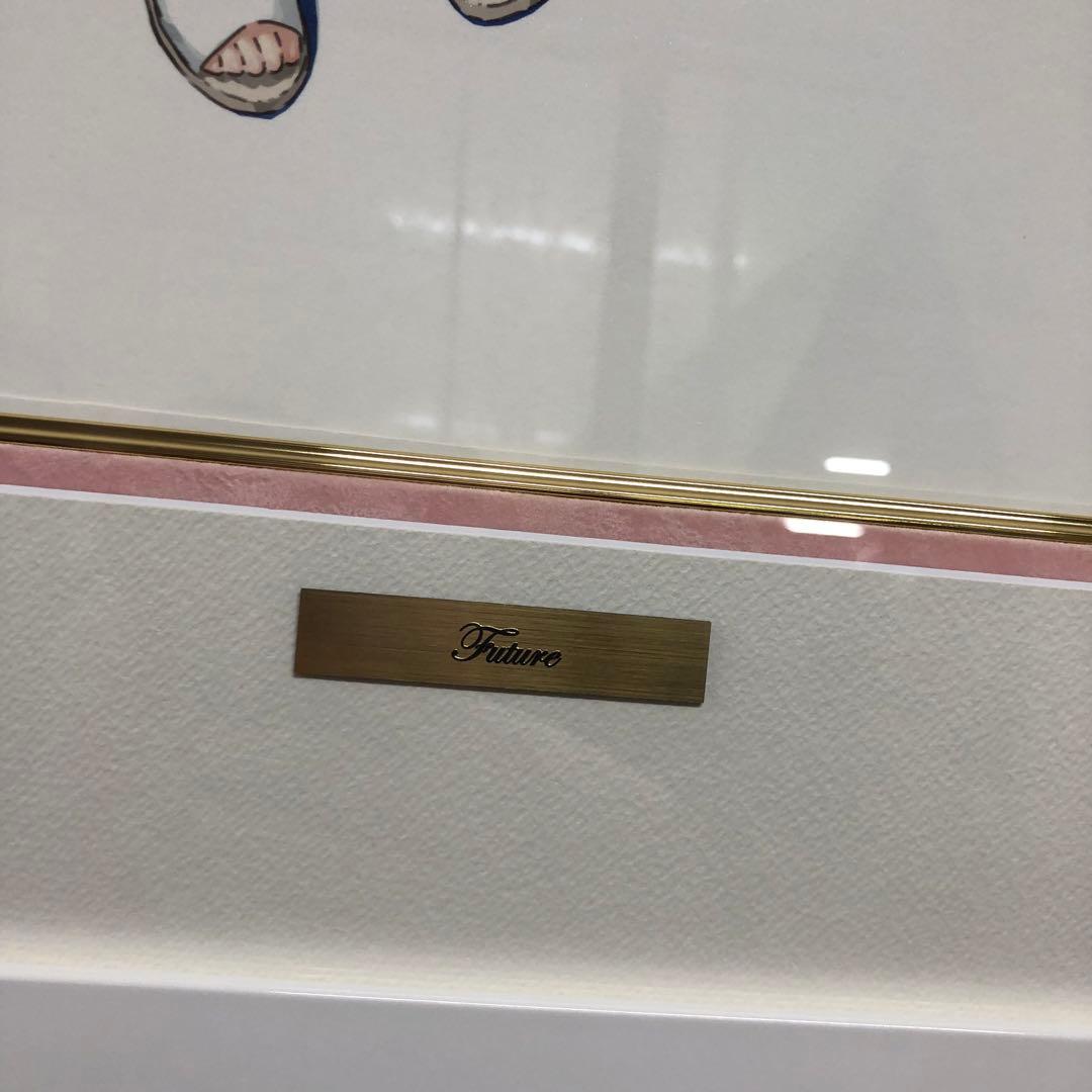 カントク 版画 未来 変猫 月子 アールジュネス アールビバン 75/90