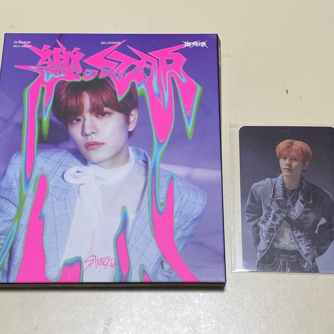 straykids樂STARスンミントレカseungminスキズROCKSTAR - メルカリ
