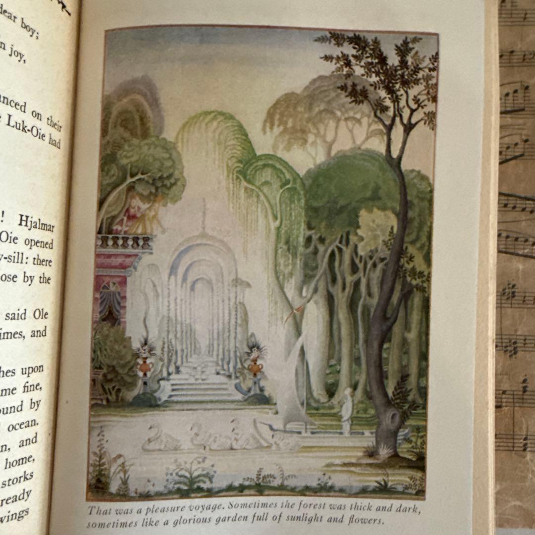 SALE☆1924年アンティーク洋書カイニールセン絵本アンデルセン童話