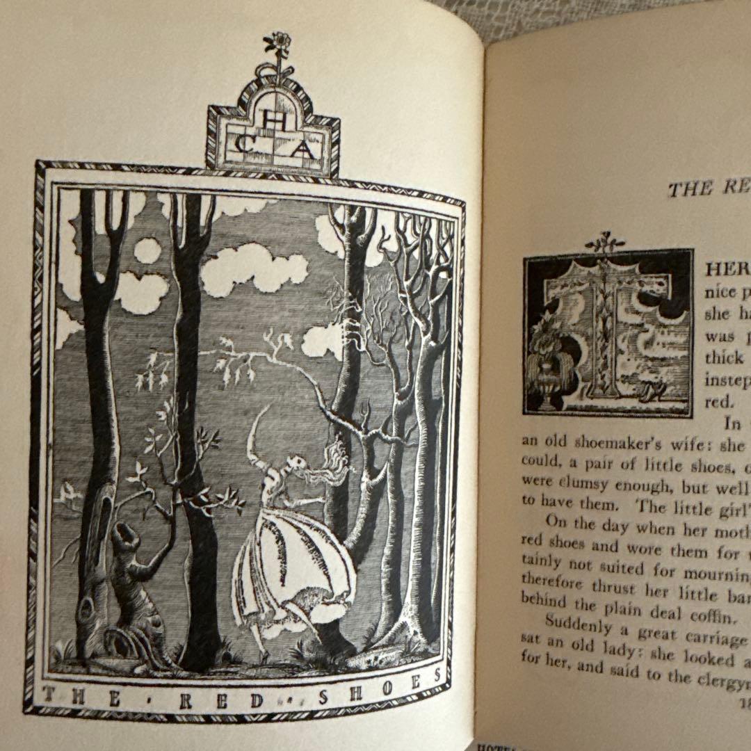 SALE☆1924年アンティーク洋書カイニールセン絵本アンデルセン童話