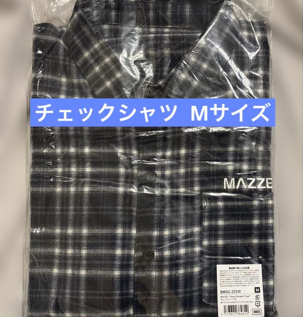 MAZZEL チェックシャツ Mサイズ RSF マーゼル - メルカリ