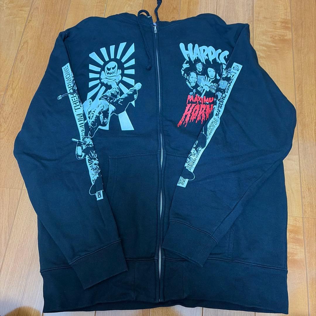 ホルモン×コアチョコ 「ヘドバン大虐殺」 コラボパーカーXL ALL | NEWS | マキシマム ザ ホルモン Official Site