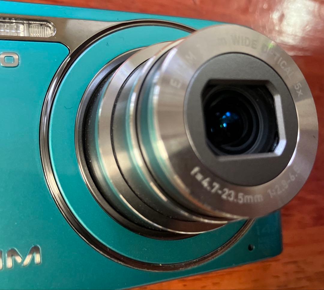 CASIO EXILIM EX-Z2300デジカメ エメラルドグリーン動作確認済 - メルカリ
