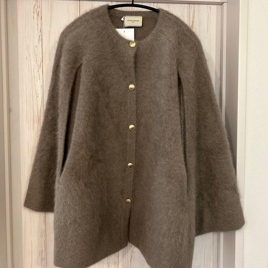 ユナイテッドアローズフォックスカシミヤケープ - メルカリ