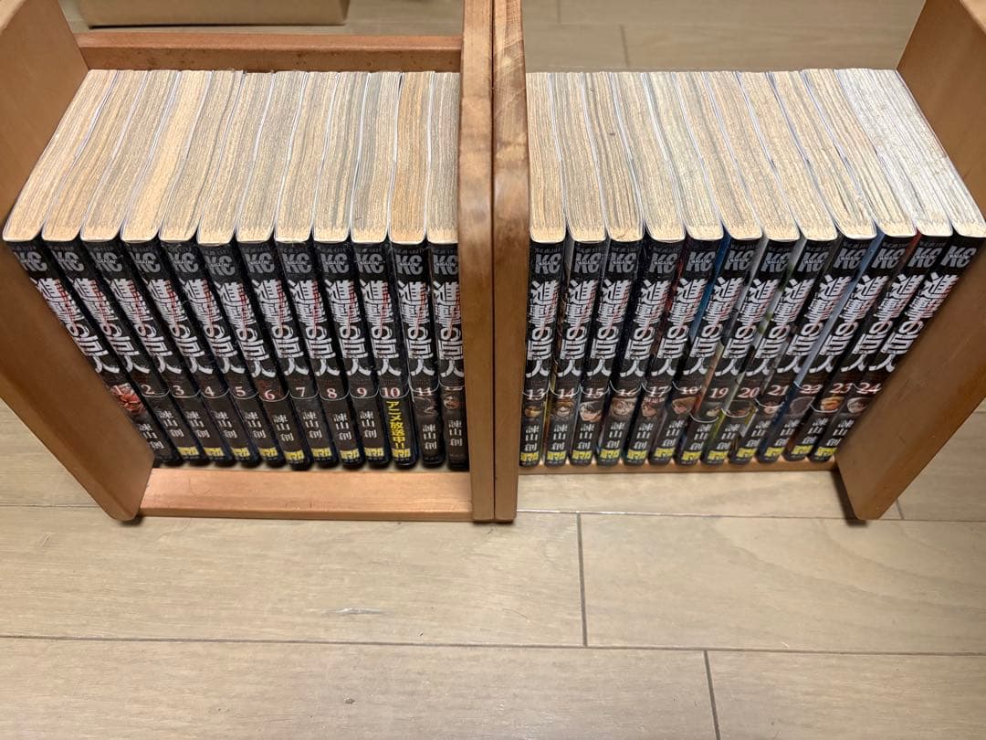 進撃の巨人 全巻セット 1-34巻 - メルカリ