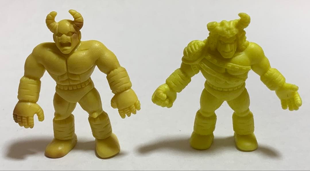 キン消し バッファローマン 2種類 キン肉マン 消しゴム 1980年代