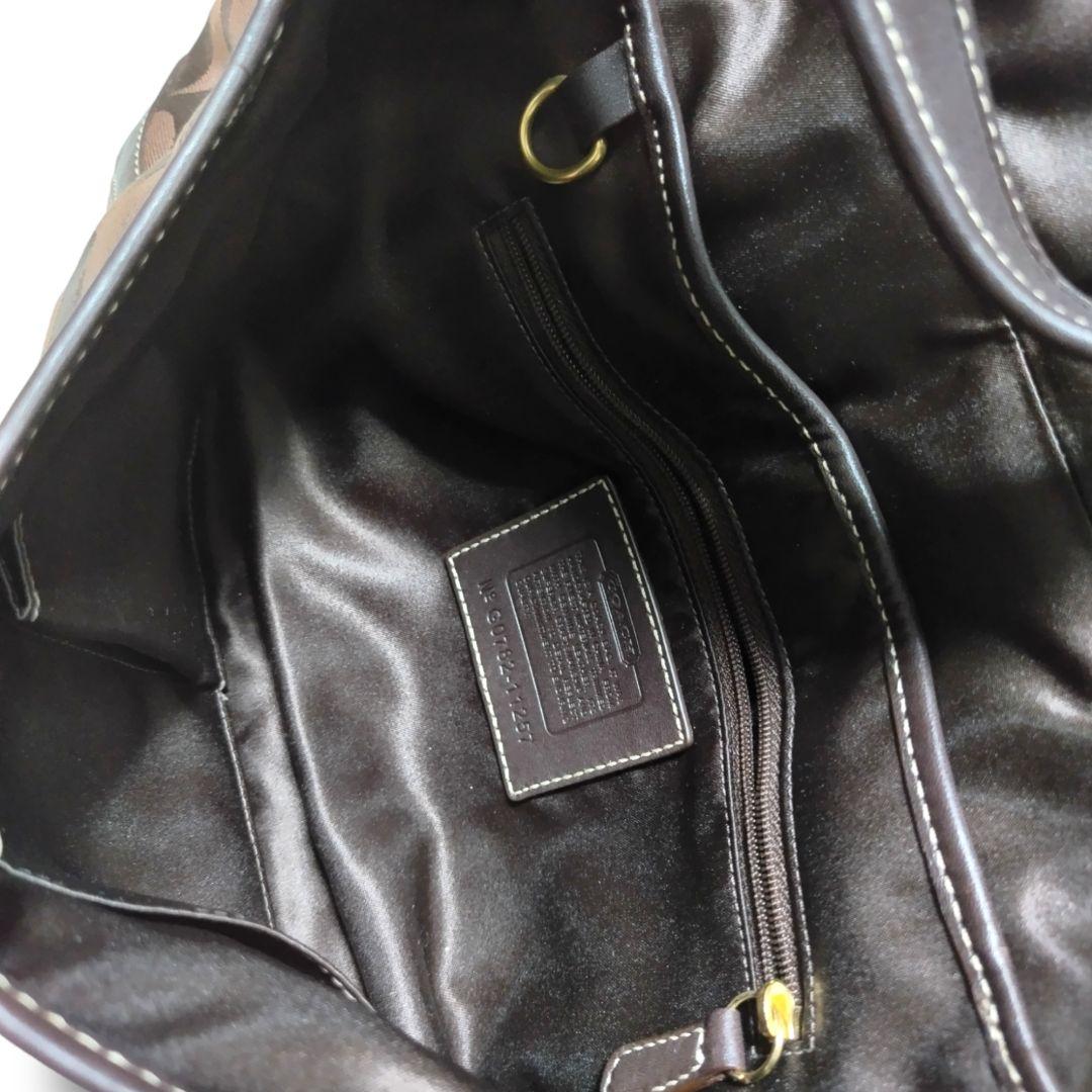 COACH ショルダーバッグ エルゴシグネチャーフラップ 11257 - メルカリ