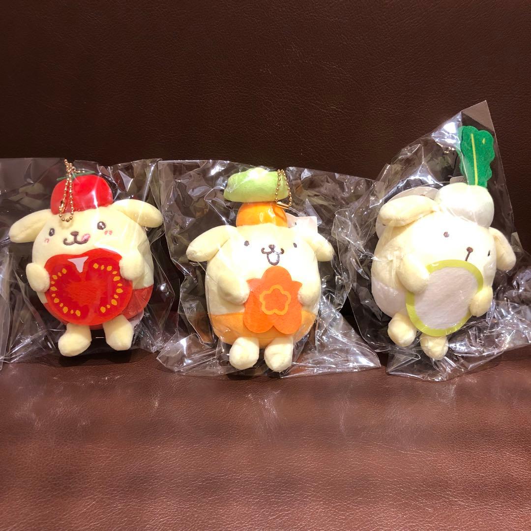 新品・タグ付き】ポムポムプリン野菜マスコット全種類セット