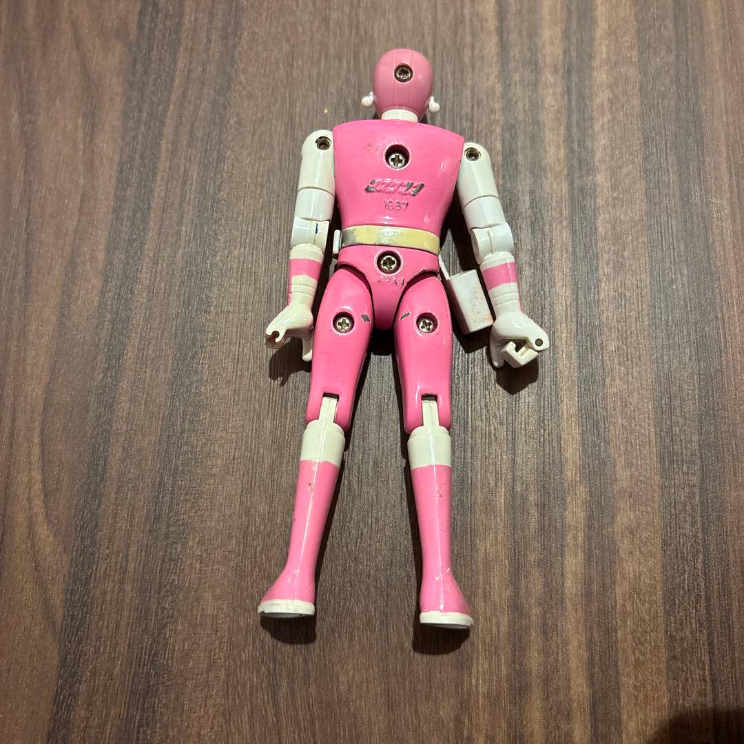 当時物 絶版 光戦隊マスクマン 超合金 イエロー ピンク 1987年／昭和