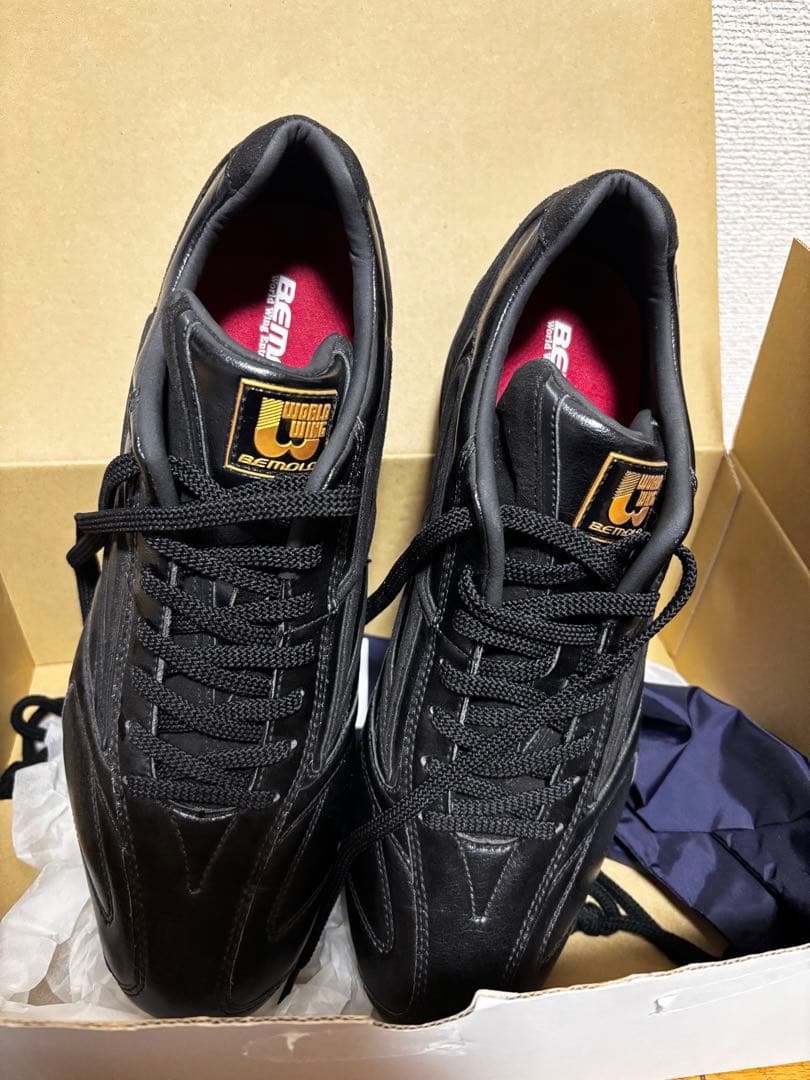 ベースボール スパイクシューズ ブラック BEMOLO 27cm BeMoLo Shop