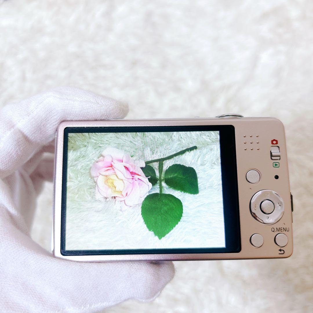 未使用級 動作確認済み パナソニック dmc-fh8 コンデジ カメラ ピンク