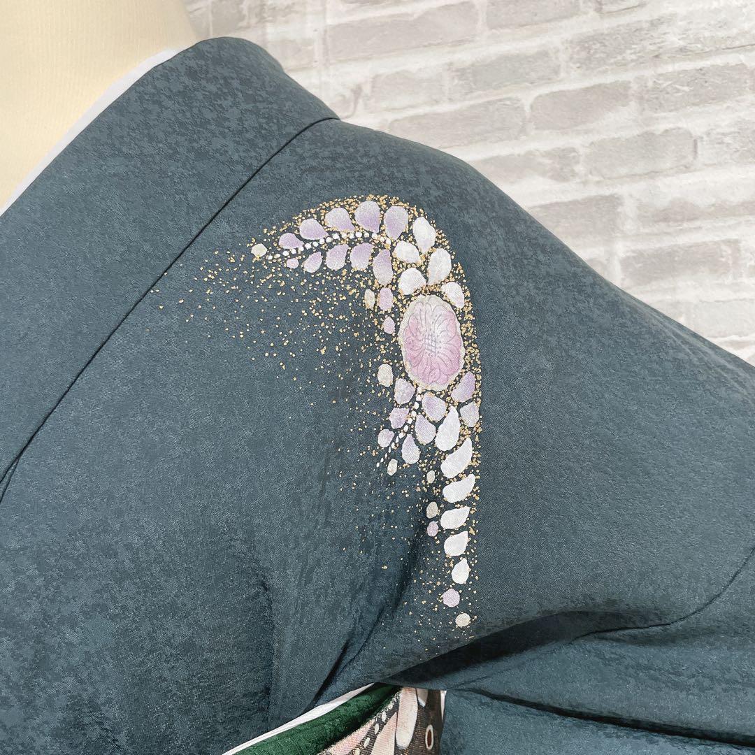 訪問着 フルセット 辻ヶ花 金彩加工 パールトーン加工 着物 L2 - メルカリ