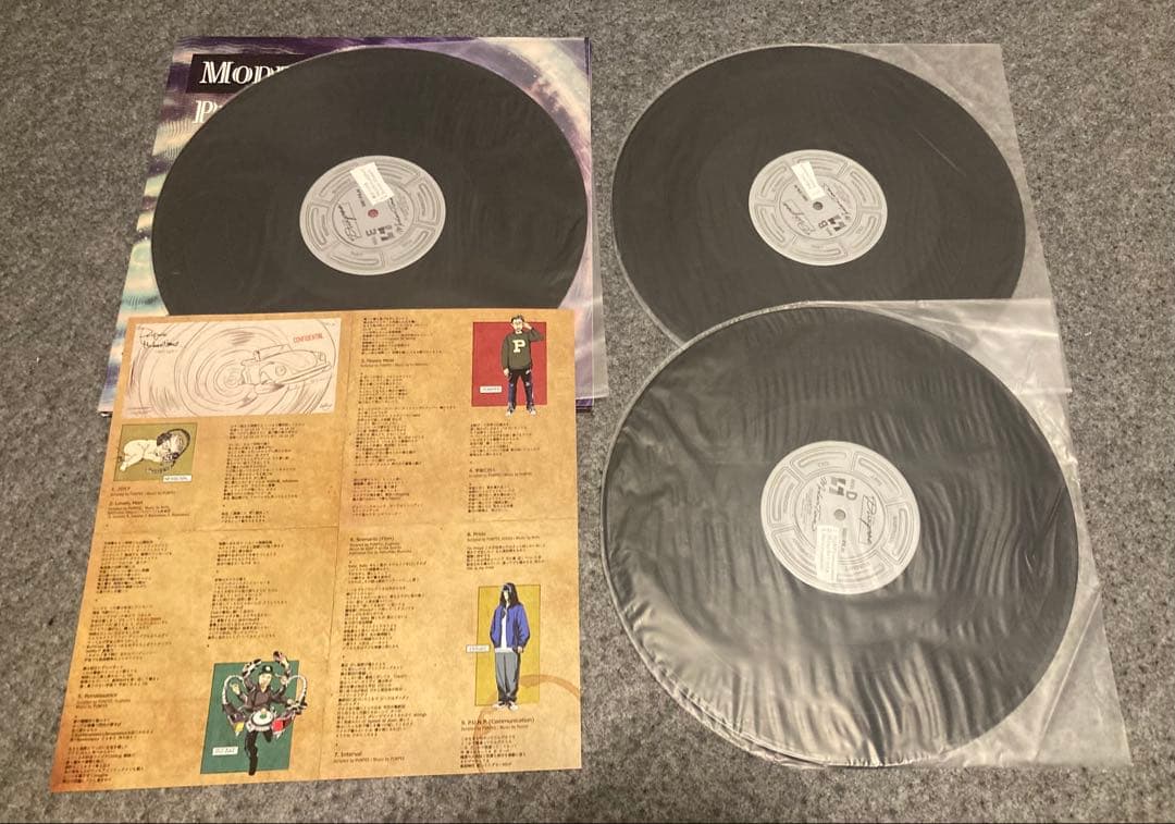 PUNPEE MODERN TIMES 3枚組レコード - メルカリ