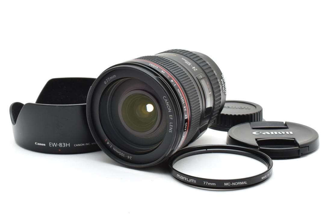 ■美品■ キヤノン　Canon EF 24-105mm F4 L IS USM Canon Lente EF 24-105 mm f/4 L IS USM para câmeras Canon EOS SLR