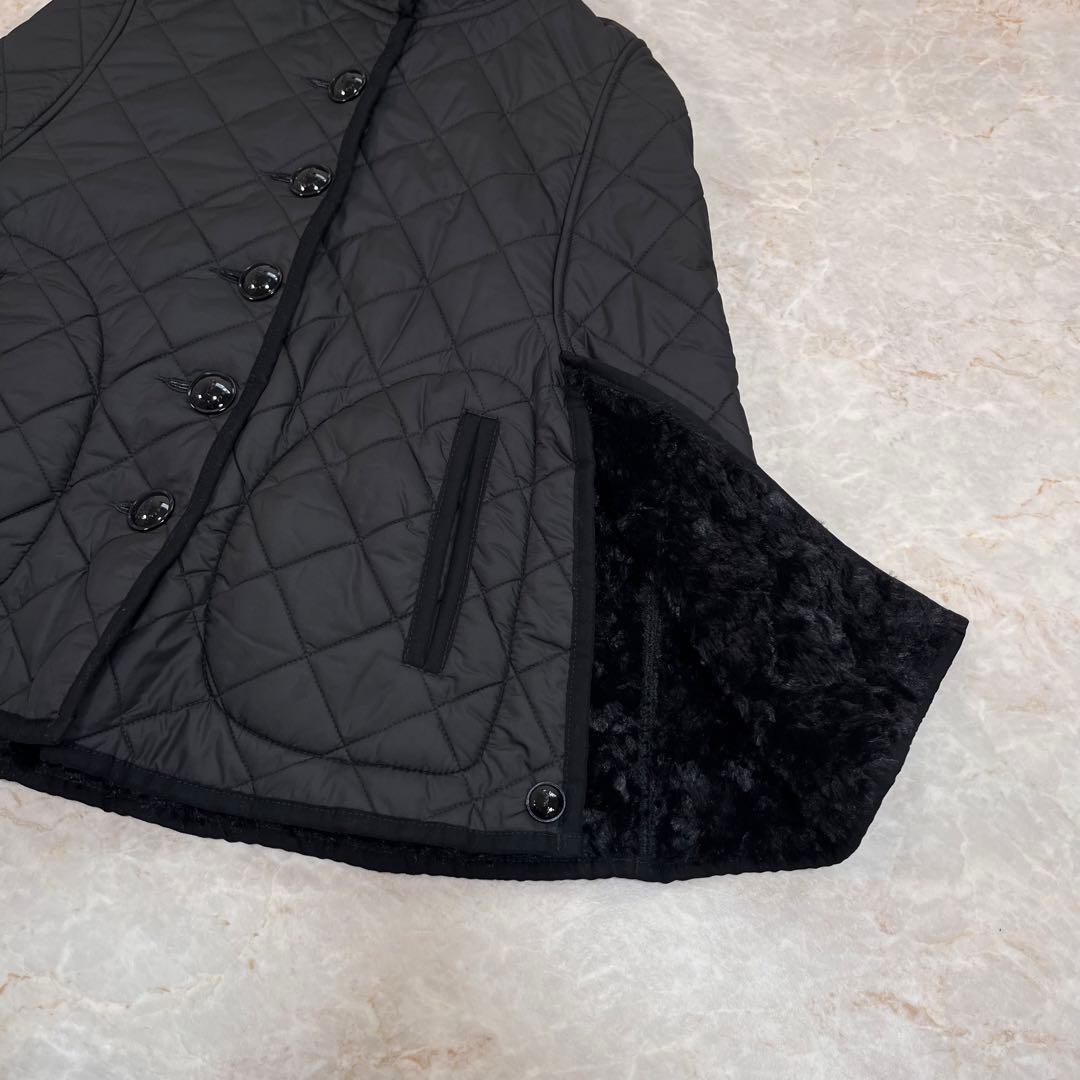 美品】マッキントッシュ 中綿キルティング ポンチョ コート 裏ボア