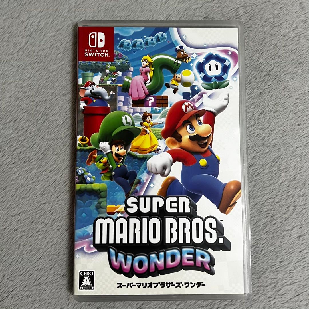 Switch スイッチ スーパーマリオブラザーズ ワンダー カセット - メルカリ
