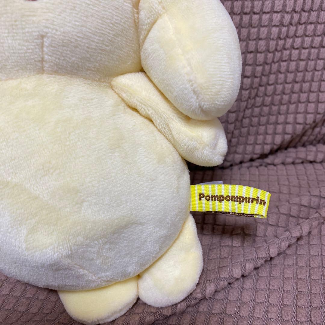 レア】ポムポムプリン ぐーたらぬいぐるみ - メルカリ