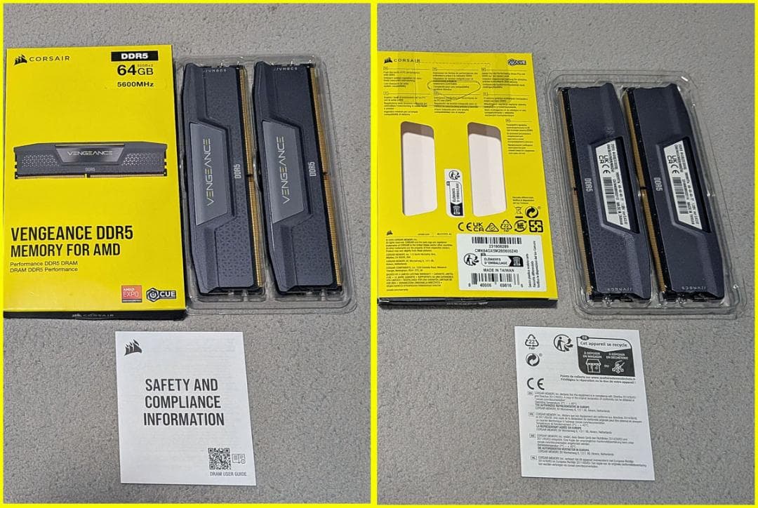 メモリー CORSAIR VENGEANCE DDR5 64GB 5600MHz32x2 Amazon.com: CORSAIR Vengeance SODIMM DDR5 RAM 64GB (2x32GB