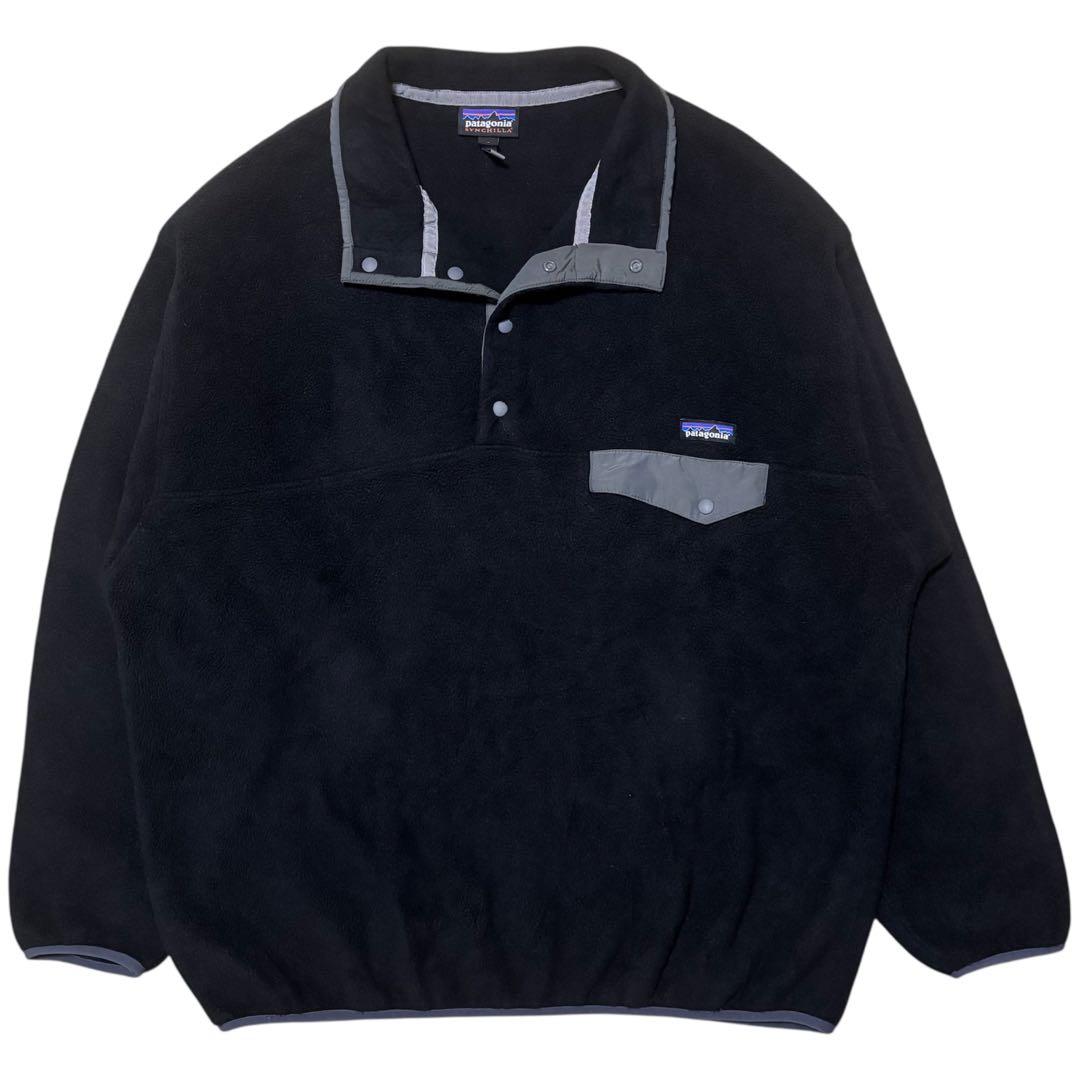 美品 XL 黒Patagonia 野村周平 シンチラ パタゴニア スナップT - メルカリ