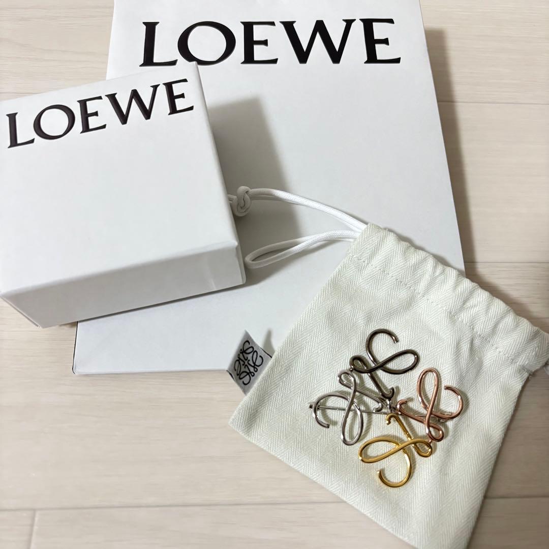 SALE❗️【新品未使用】ロエベ アナグラムブローチ　マルチカラー LOEWE（ロエベ） 【LaGアウトレット】LOEWE ブローチ Multi Color