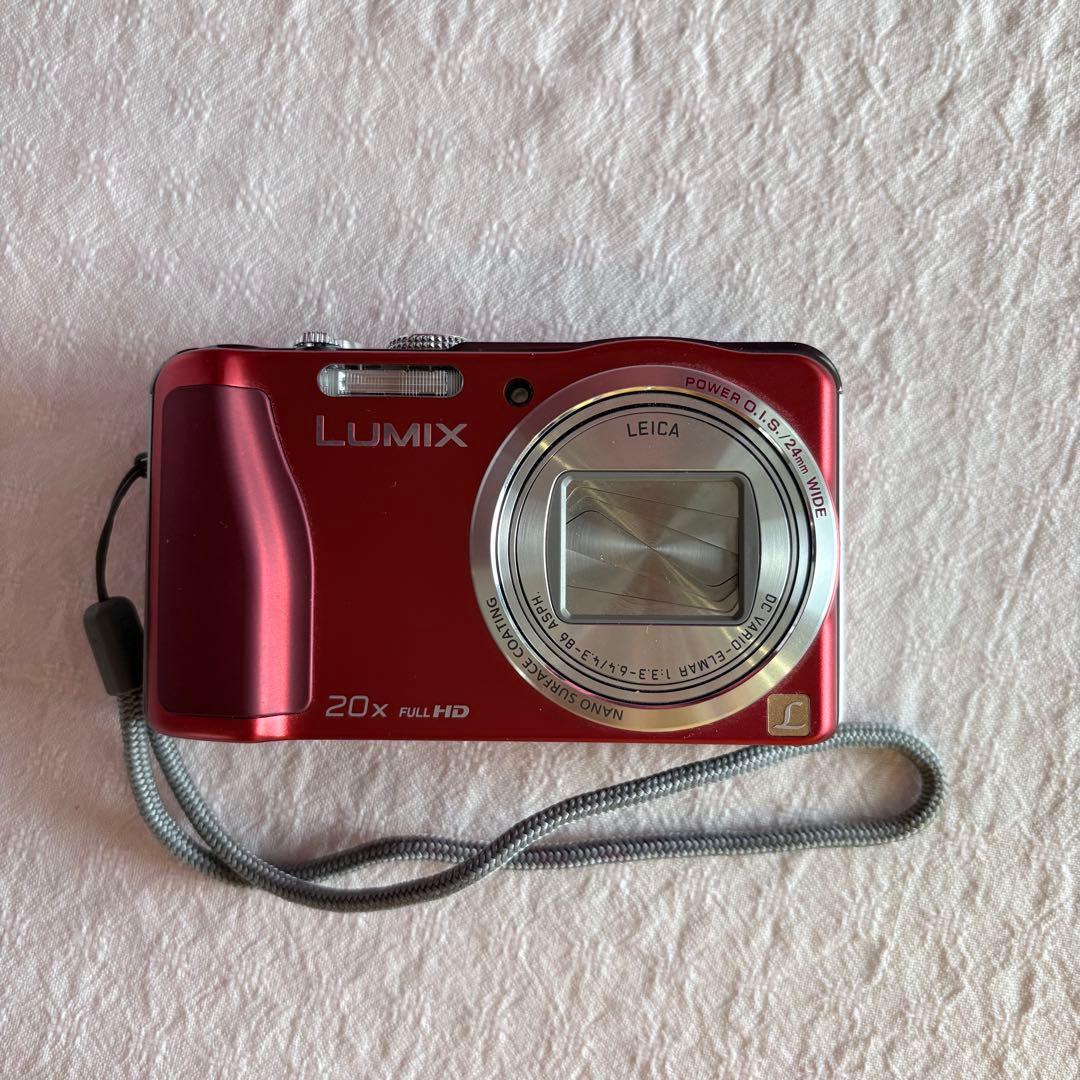 LUMIX DMC-TZ30 レッド 20倍ズーム カメラライカレンズ - メルカリ
