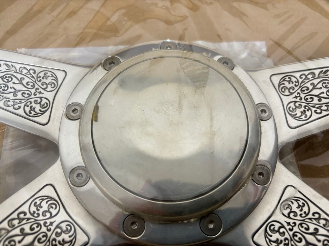 未使用・長期保管品 レカラ ガンスミス ステアリング アメ車 シボレー