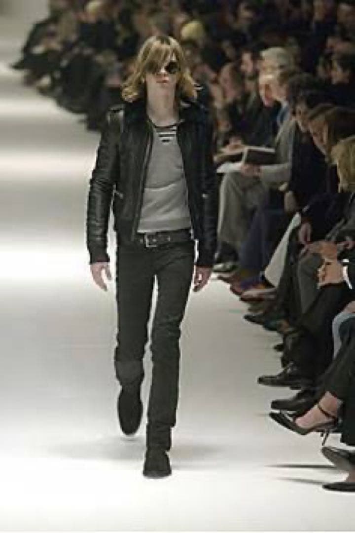 ディオールオム エディスリマン 2004AW Vネックニット グレー - メルカリ