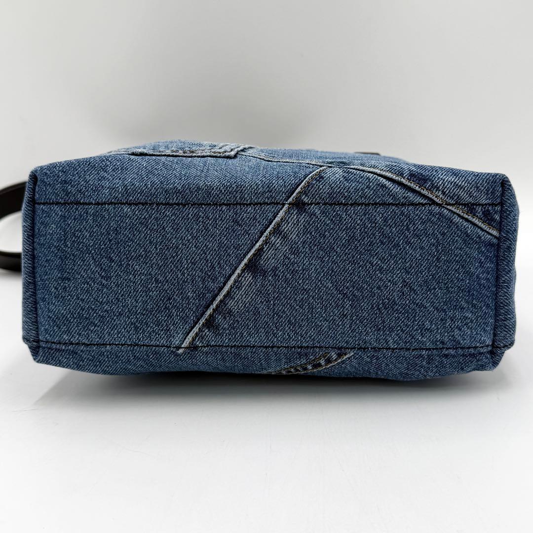 極美品】ドルチェ&ガッバーナ ショルダー パッチワーク デニム アダモ