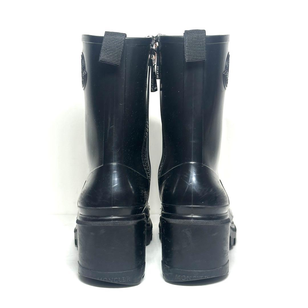 MONCLER モンクレール LOFTGRIP ラバーブーツ 37 箱・タグ付の通販はau