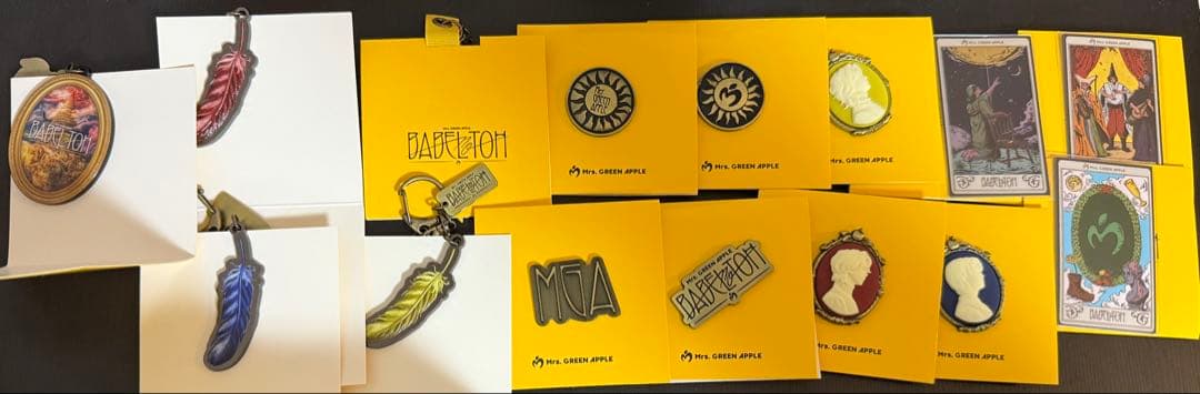ミセス　BABEL no TOH　ランダムアイテム　コンプリートセット MGA Random Items “BABEL no TOH” – Mrs. GREEN APPLE OFFICIAL STORE