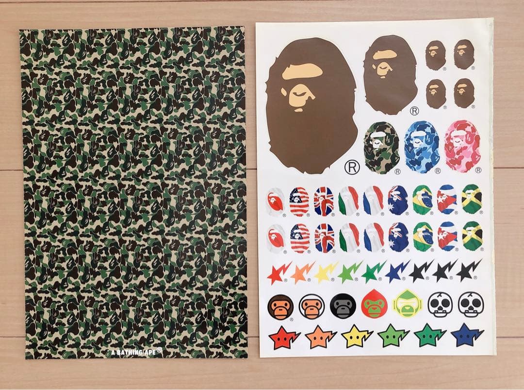 コレクター必見! NIGO APE 90年代雑誌切り抜き & ステッカー - メルカリ