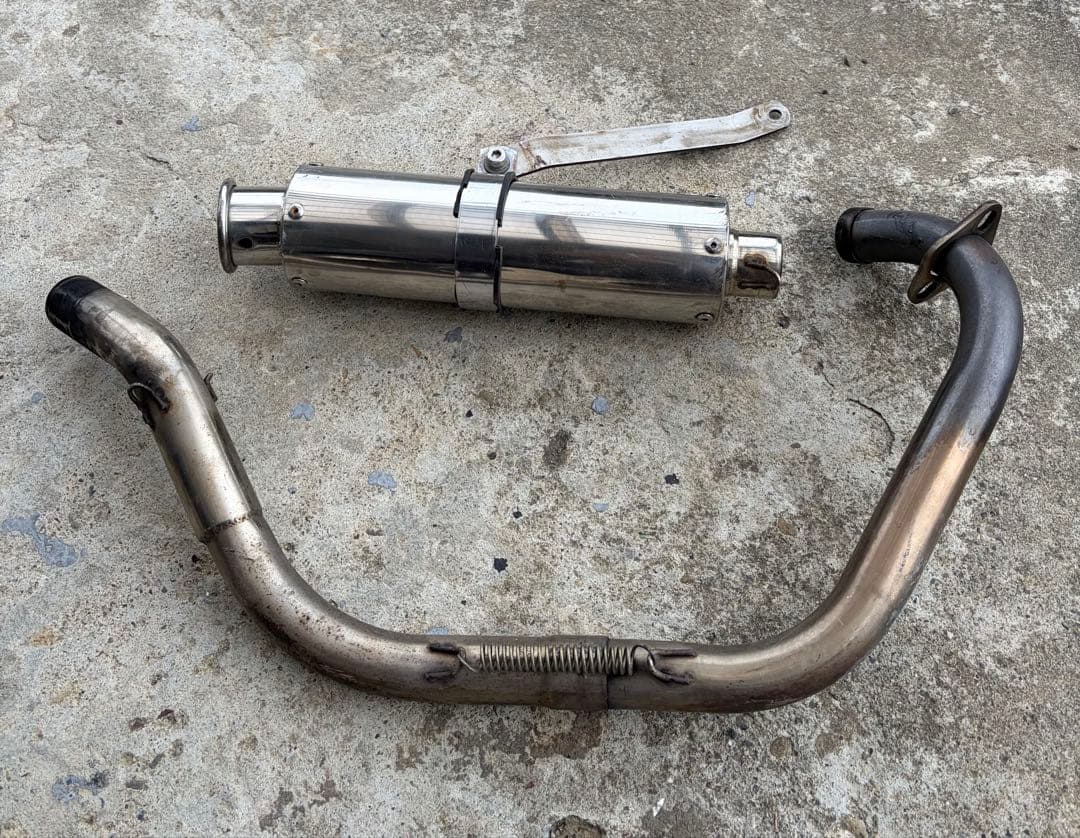 エイプ50 キャブ車用 マフラー‼️値下げ可 - メルカリ