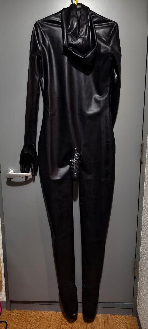 ラバースーツ ラテックス フルスーツ 特殊デサイン